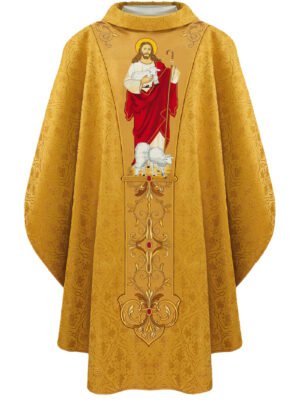 Golden Embroidered Chasuble GY09047