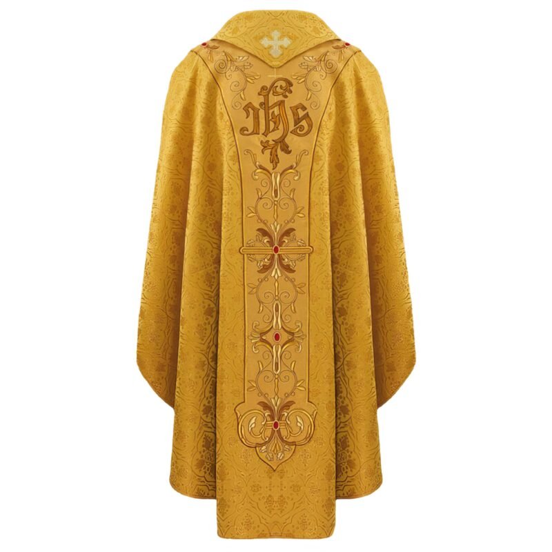 Golden Embroidered Chasuble GY090481