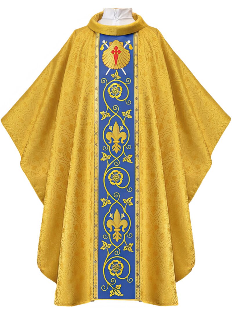 Golden Embroidered Chasuble GY09049