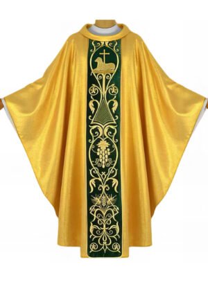 Golden Embroidered Chasuble GY09050