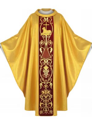 Golden Embroidered Chasuble GY09052