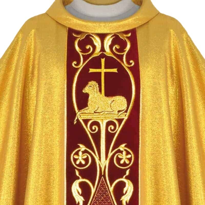 Golden Embroidered Chasuble GY090521