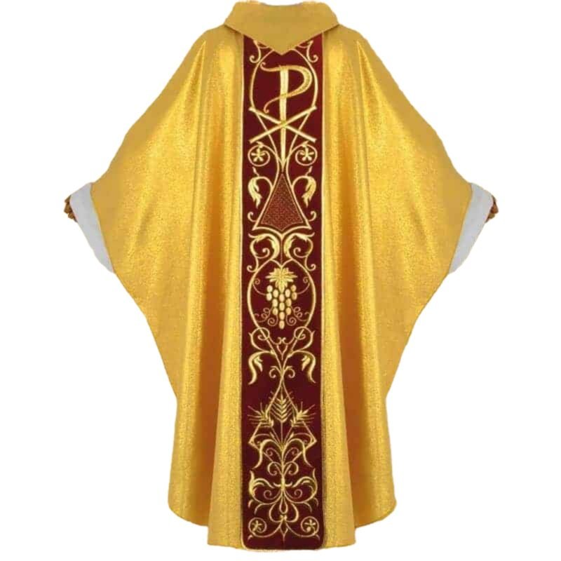 Golden Embroidered Chasuble GY090523