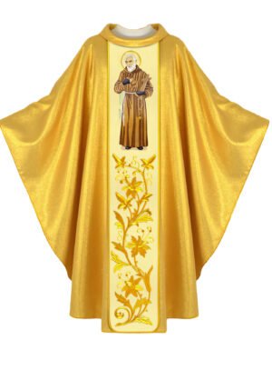 Golden Embroidered Chasuble GY09053