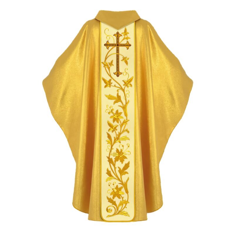 Golden Embroidered Chasuble GY090531