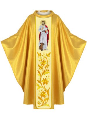 Golden Embroidered Chasuble GY09055
