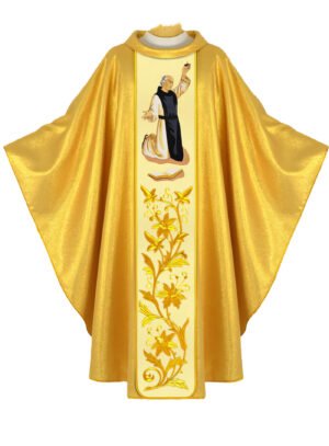 Golden Embroidered Chasuble GY09057
