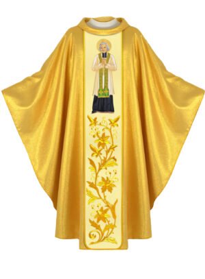 Golden Embroidered Chasuble GY09058