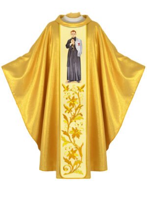 Golden Embroidered Chasuble GY09059