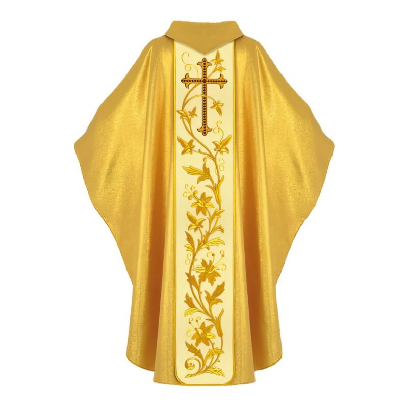 Golden Embroidered Chasuble GY090601