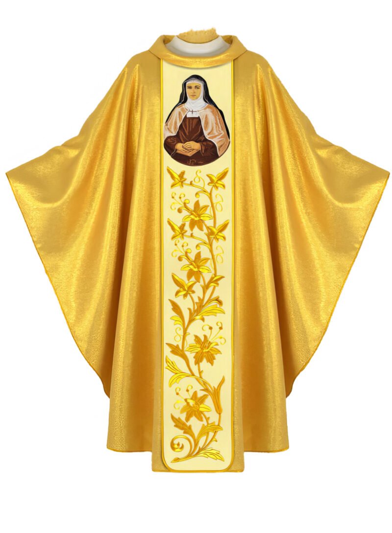 Golden Embroidered Chasuble GY09061