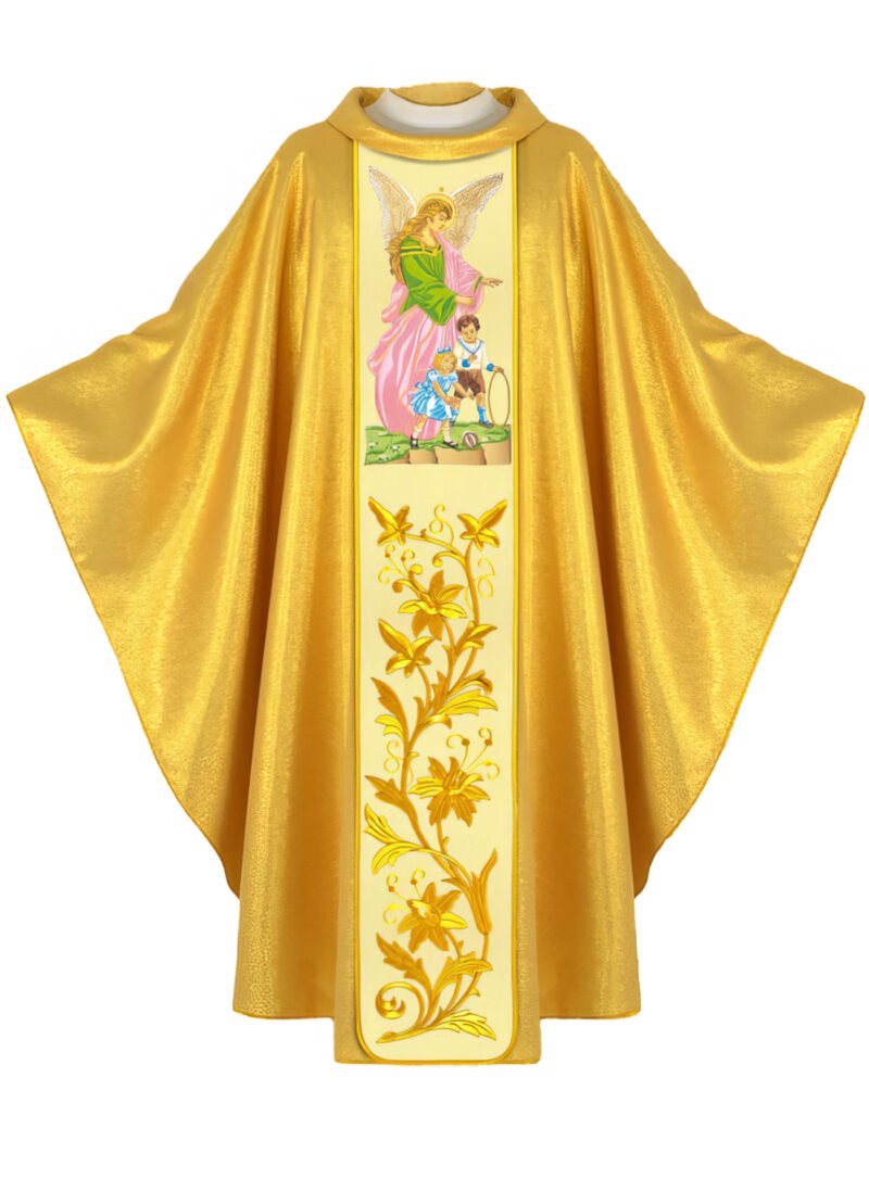 Golden Embroidered Chasuble GY09063