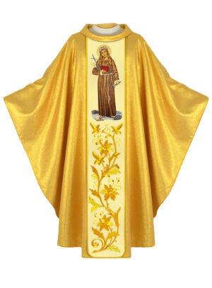 Golden Embroidered Chasuble GY09064